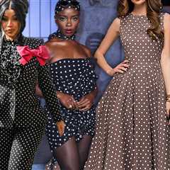 Celeb-Approved Polka Dot Fashion for Less