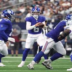 Giants unveil Jaxson Dart package as QB of the future makes NFL debut