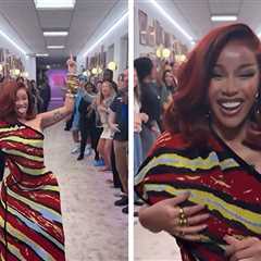 'Jennifer Hudson Show' Remixes Cardi B's 'Bodak Yellow' for Spirit Tunnel Walkout