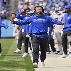 Sean McVay tore his plantar fascia during Rams’ Week 2 win: ‘A little cool limp’