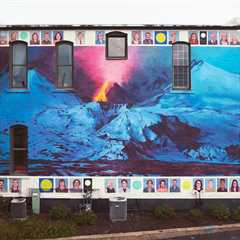 “27 Schoolteachers and a Volcano” by Artist Pat Perry