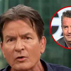 Charlie Sheen Claims He Could Tell Matthew Perry Wasn't Sober Before Death