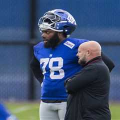 Andrew Thomas’ availability for Giants’ Week 3 clash will go right down to the wire