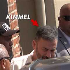 Jimmy Kimmel Arrives at Hollywood Studio to Tape 'Live!' After Suspension