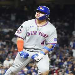 Francisco Alvarez’s late homer caps wild win over Cubs as Mets retake lead in NL wild-card race