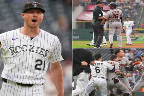 Rafael Devers’ homer sparks wild, ejection-filled Giants-Rockies brawl