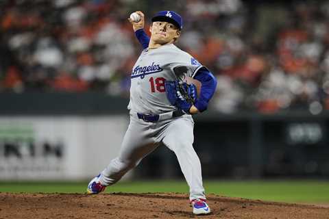 Yoshinobu Yamamoto’s no-hit bid for Dodgers ends in heartbreak after homer with one out to go