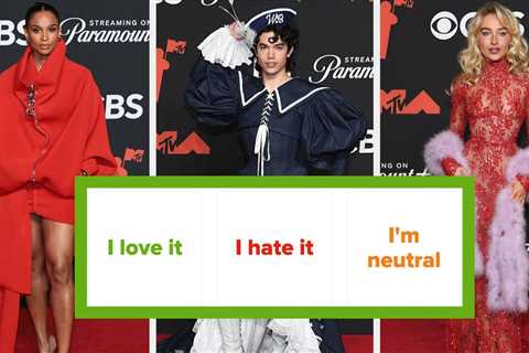 It's Rating Time! Rate These 2025 VMAs Red Carpet Looks