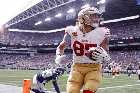 49ers hit with crushing injury news on George Kittle, Brock Purdy