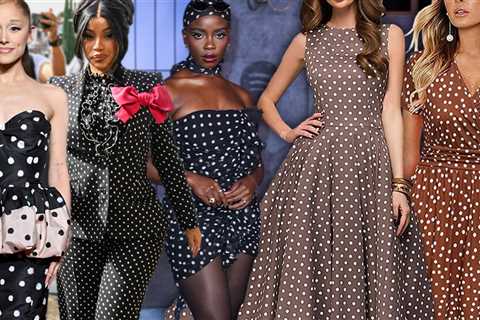 Celeb-Approved Polka Dot Fashion for Less