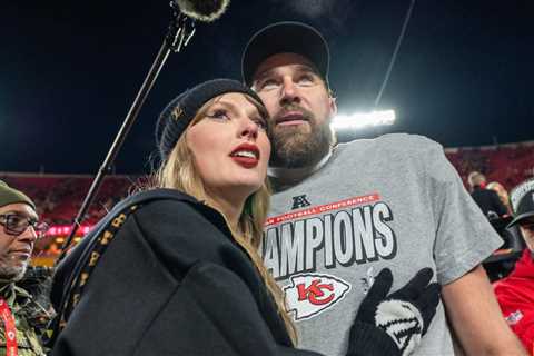 Taylor Swift & Travis Kelce Inspire Massive Kansas City Corn Maze Celebrating Their Engagement