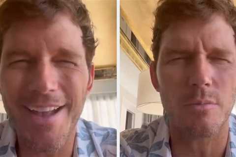 Chris Pratt Is Being Mercilessly Roasted For Seemingly Pretending To Close His Eyes In A Bizarre..