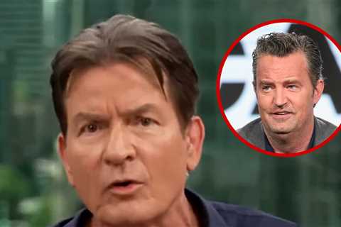 Charlie Sheen Claims He Could Tell Matthew Perry Wasn't Sober Before Death