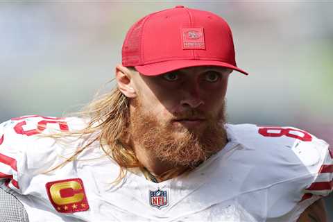 George Kittle’s wife slams ‘sick world’ as couple under attack for fake Charlie Kirk quote