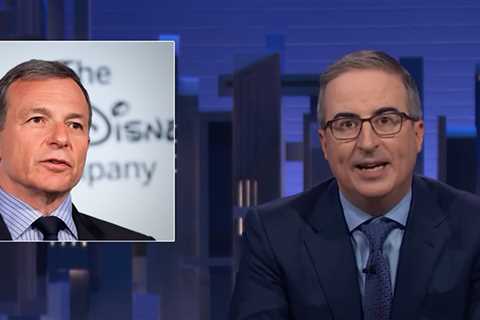 John Oliver Slams ABC, Bob Iger Over Jimmy Kimmel Suspension