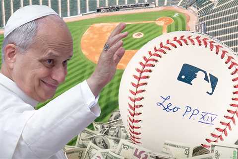 Pope Leo XIV Autographed Baseball Expected to Fetch Thousands at Auction