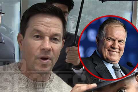 Mark Wahlberg Wants to Play Belichick in Movie, Double Date W/ Coach & Jordon Hudson