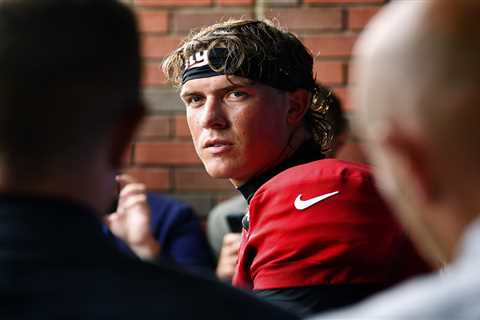 Jaxson Dart’s ‘it factor’ has Giants believing in him: ‘Incredible swag’