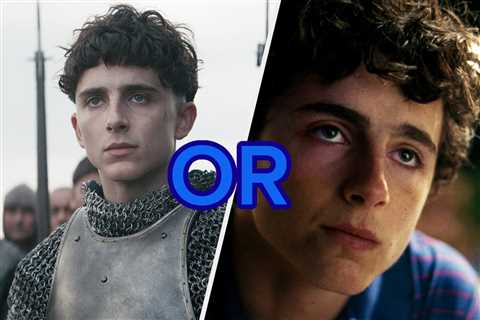 Visit Europe And We'll Guess Your Favorite Timothée Chalamet Movie!