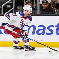 Alexis Lafreniere helped set tone in Rangers’ first win