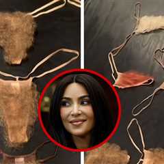 Kim Kardashian Unveils New SKIMS Pubic Hair Thong Line