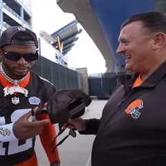 Shedeur Sanders’ brother Shilo pranks fans by dressing up as Browns QB in wild video