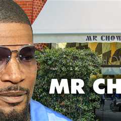 Jamie Foxx Glass-Throwing Injury Attack at Mr. Chow Yields No Criminal Charges