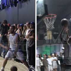 Justin Bieber Wows Crowd With Deep Three-Pointers In Basketball Game