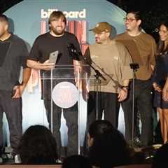 Noah Assad from Rimas Accepts Hot Latin Songs Label of the Year Award | Latin Music Power..
