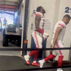 Brian Burns speaks out on viral tunnel video after crushing Giants loss