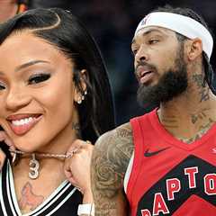 GloRilla Cheers on NBA Star BF Brandon Ingram At Raptors' Opener