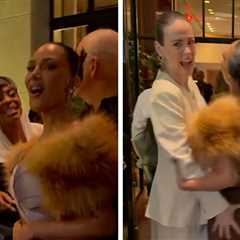 Kim Kardashian's Famous Ass Repeatedly Slapped By Sarah Paulson, on Video