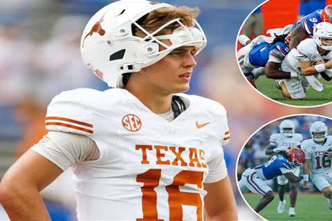 Arch Manning’s struggles continue as Texas drops tight game to Florida