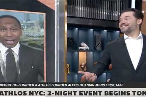 Alexis Ohanian calls out Stephen A. Smith on ‘First Take’ after Serena Williams marriage dig