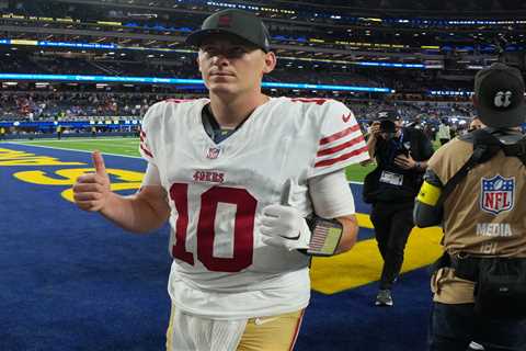 Brock Purdy, Ricky Pearsall ruled out, Mac Jones questionable as 49ers injury nightmare continues