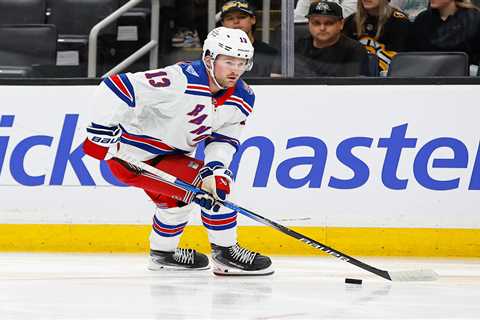 Alexis Lafreniere helped set tone in Rangers’ first win