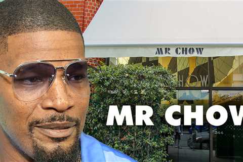 Jamie Foxx Glass-Throwing Injury Attack at Mr. Chow Yields No Criminal Charges