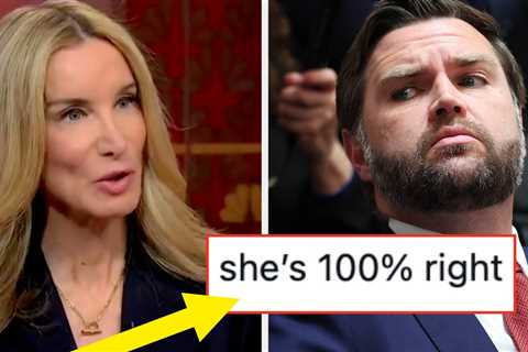 The Internet Is Completely Losing It Over This Podcast Host's Take On JD Vance's Treatment Of His..
