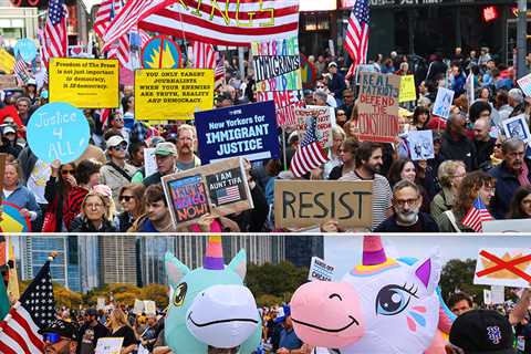 No Kings Protests Bring Out Millions of Demonstrators Across the World