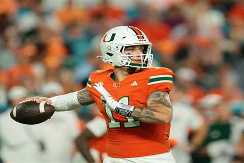 Carson Beck throws teammate under the bus over Miami’s game-ending interception