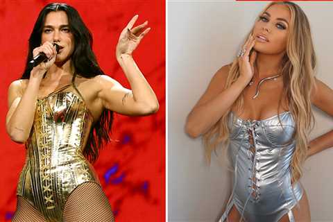 Dua Lipa vs. Carmen Electra Who'd You Rather?! (Metallic Corsets Edition)