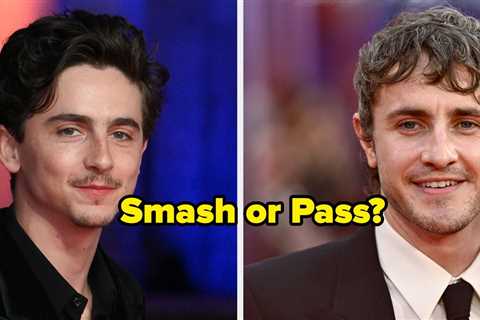 2025 Sexiest Man Alive Is Coming Up, So Smash Or Pass 10 Of My Celeb Crushes