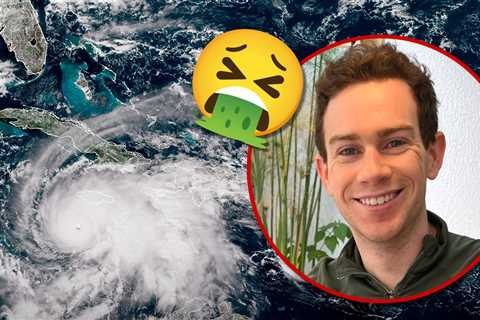 Reporter Flying Through The Eye Of Hurricane Melissa Pukes On Camera