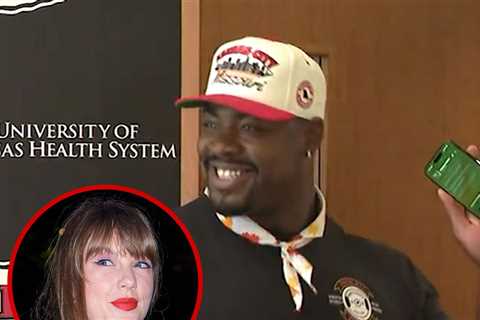 Chiefs' Chris Jones Sings Taylor Swift's 'Fate of Ophelia' At Presser