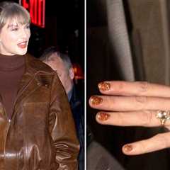 Taylor Swift Flashes Massive Diamond Ring While Leaving NYC Club