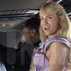 Meghan Trainor Films New Music Video on TMZ Tour Bus