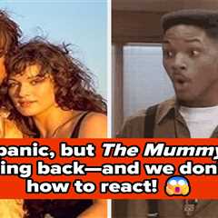 People Are Absolutely Screaming And Throwing Up At The News That Brendan Fraser And Rachel Weiz..