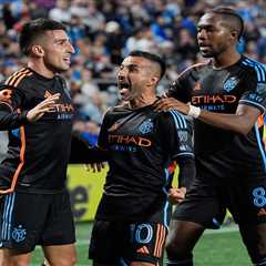 NYCFC roll past Charlotte in Game 3 to advance in MLS playoffs