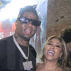 Blueface & Hazel-E Out on First Date in Hollywood With Roses and Laughs