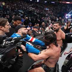 Cam Skattebo’s Giants teammates not surprised by ‘wild man’ WWE antics